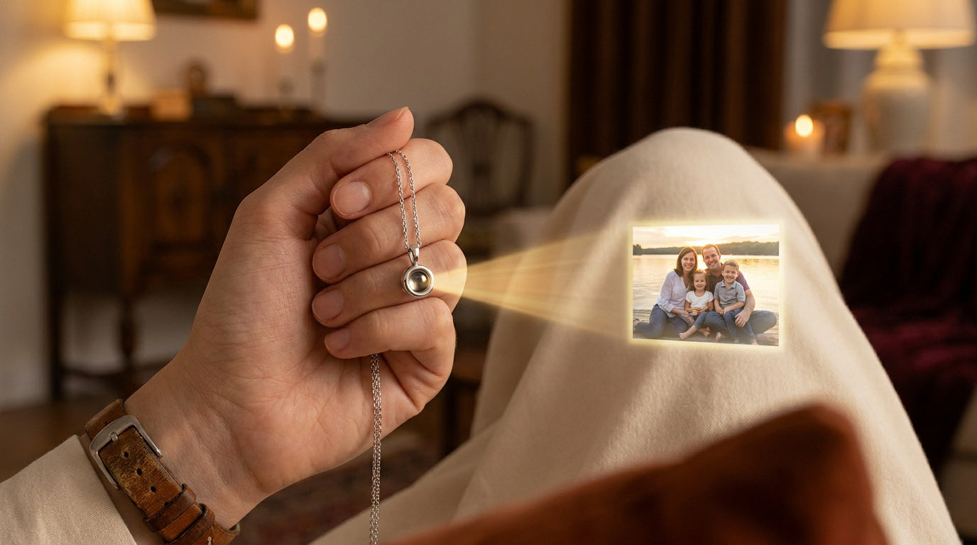 Comment fonctionne un collier projection photo