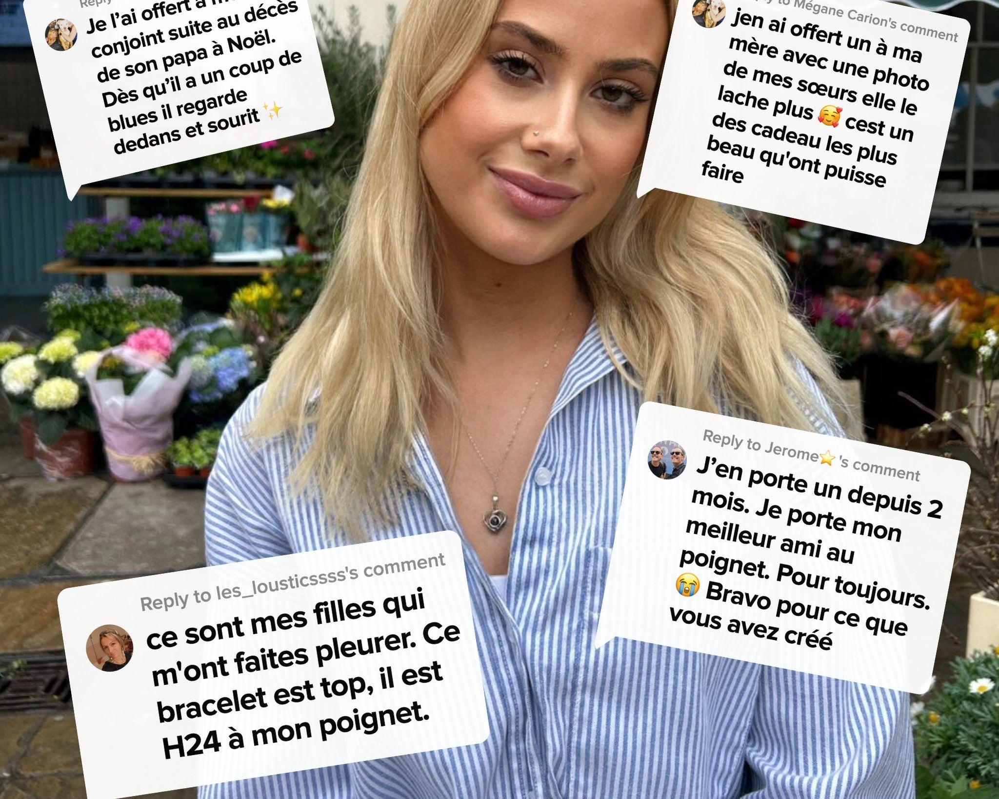 Collier photo projection : le cadeau parfait pour sa femme