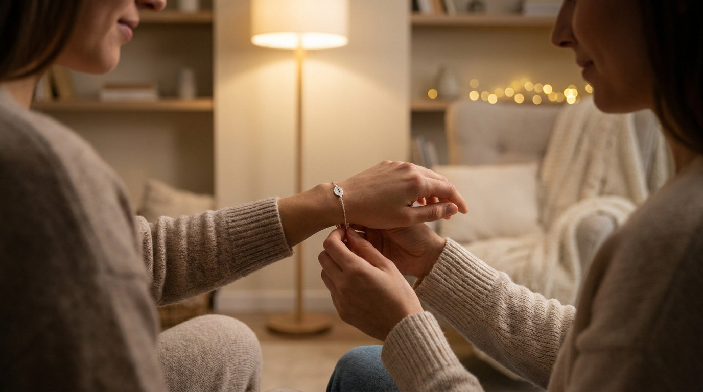 Offrir un bijou symbolique à sa meilleure amie pour sceller un lien