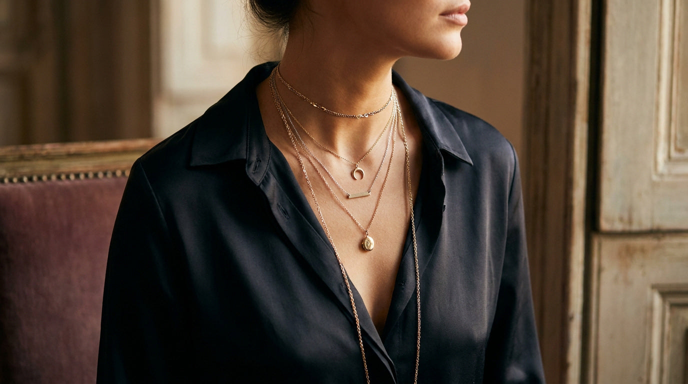 Trouver la longueur de chaîne idéale pour votre pendentif