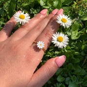 Bague Anti - Stress Ajustable - Marguerite - Petale Paris