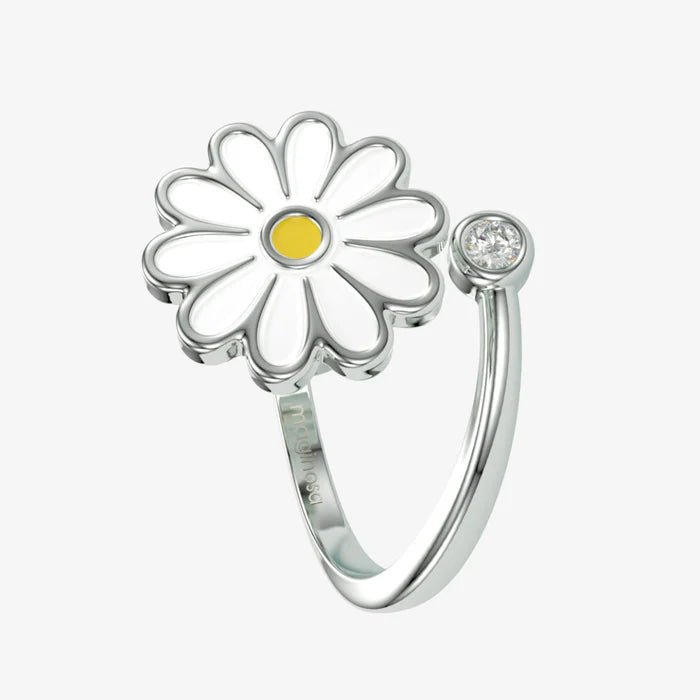 Bague Anti - Stress Ajustable - Tournesol - Petale Paris