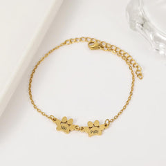 Bracelet Patte Personnalisée