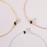 Détail bracelet projection photo personnalisé 3 finitions or argent rose gold - bijou acier inoxydable Petale Paris